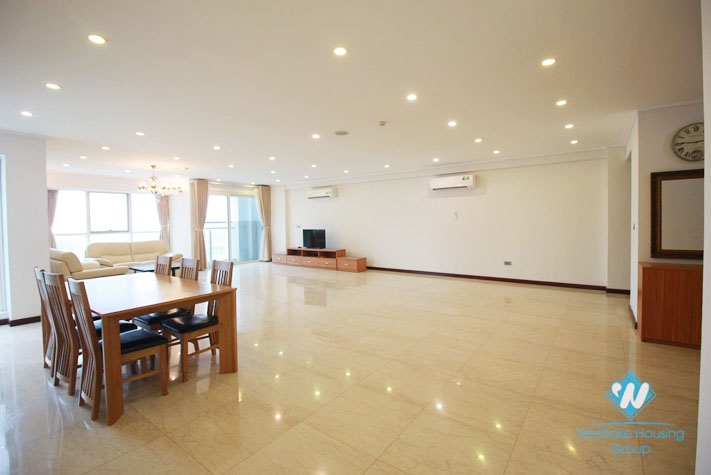 Spacious well finished apartment for rent in Ciputra, Tay Ho